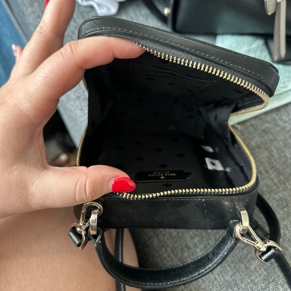 Kate Spade Black and Tan Leopard Print Crossbody Bag - Picture 4 of 4